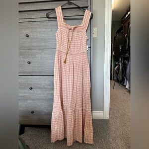 NWT Old Navy Gingham Maxi Dress Size XS
